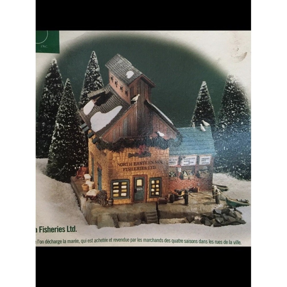 Dept. 56 North Eastern Sea Fisheries Ltd. Heritage‎ Dickens Village 58316 w/ Box